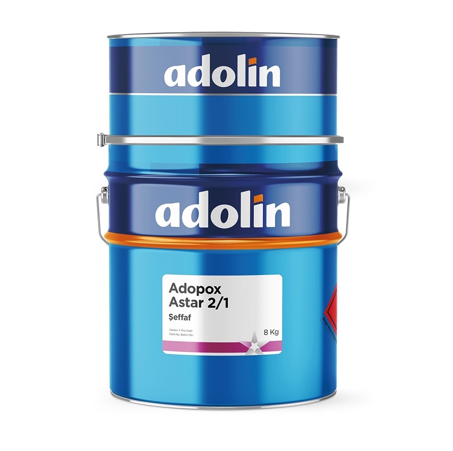 Adopox Astar 2-1 Solventsiz Epoksi Zemin Astarı